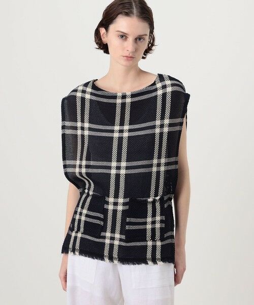 TOMORROWLAND / トゥモローランド ベスト | ラッセルコットン フロントポケットベスト | 詳細2