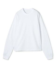 TOMORROWLAND / トゥモローランド Tシャツ | コットン吊り天竺 ロングスリーブプルオーバー
