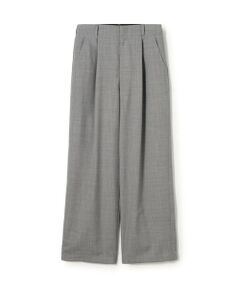 TOMORROWLAND / トゥモローランド その他パンツ | ウォッシャブルトロピカル ツータックストレートパンツ