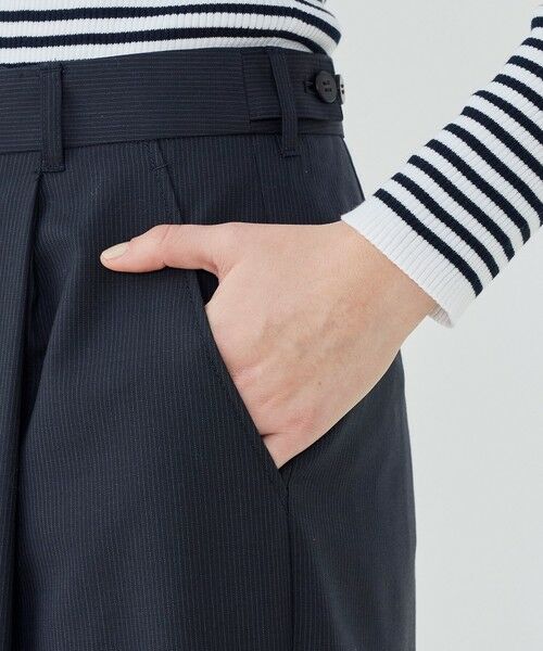 TOMORROWLAND / トゥモローランド その他パンツ | ウォッシャブルトロピカル ツータックストレートパンツ | 詳細8