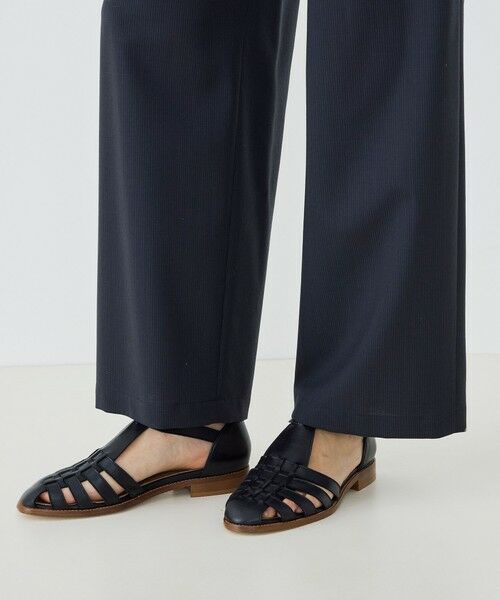 TOMORROWLAND / トゥモローランド その他パンツ | ウォッシャブルトロピカル ツータックストレートパンツ | 詳細9