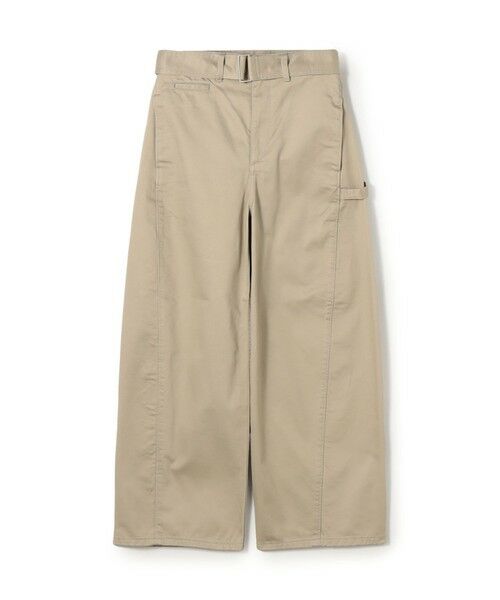 TOMORROWLAND / トゥモローランド その他パンツ | ドライツイル ベルテッドオーバルパンツ（43 ベージュ）