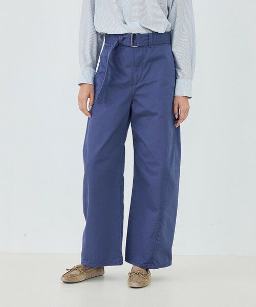 TOMORROWLAND / トゥモローランド その他パンツ | ドライツイル ベルテッドオーバルパンツ | 詳細2