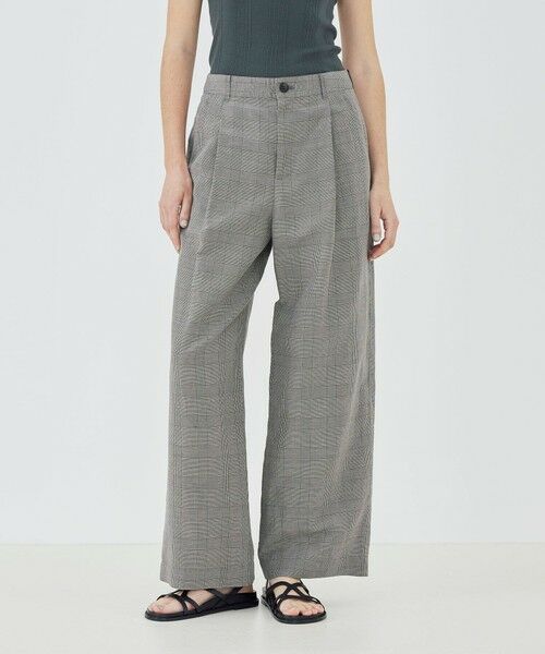 TOMORROWLAND / トゥモローランド その他パンツ | 【WEB先行予約】リネンキュプラシルクコンパクト タックパンツ | 詳細2