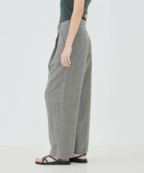 TOMORROWLAND / トゥモローランド その他パンツ | 【WEB先行予約】リネンキュプラシルクコンパクト タックパンツ | 詳細3