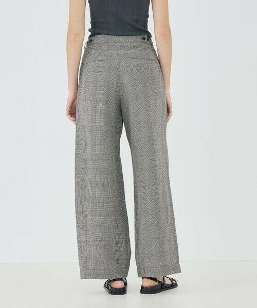 TOMORROWLAND / トゥモローランド その他パンツ | 【WEB先行予約】リネンキュプラシルクコンパクト タックパンツ | 詳細4