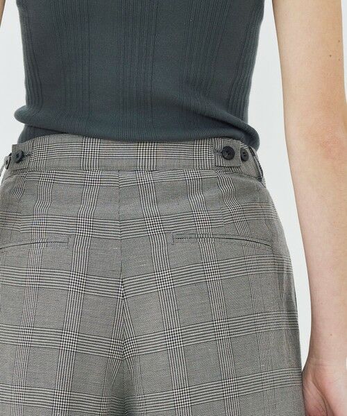 TOMORROWLAND / トゥモローランド その他パンツ | 【WEB先行予約】リネンキュプラシルクコンパクト タックパンツ | 詳細6