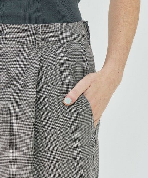 TOMORROWLAND / トゥモローランド その他パンツ | 【WEB先行予約】リネンキュプラシルクコンパクト タックパンツ | 詳細8