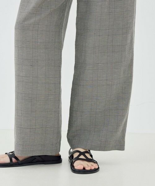 TOMORROWLAND / トゥモローランド その他パンツ | 【WEB先行予約】リネンキュプラシルクコンパクト タックパンツ | 詳細9