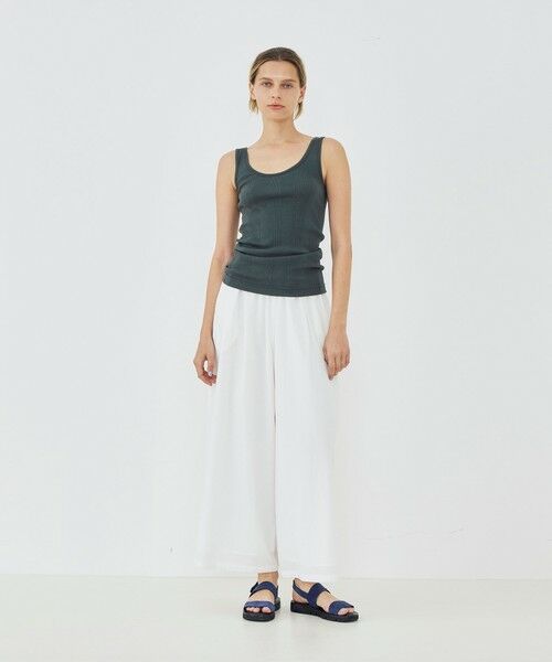 TOMORROWLAND / トゥモローランド その他パンツ | 【WEB先行予約】コットン イージーワイドパンツ | 詳細1