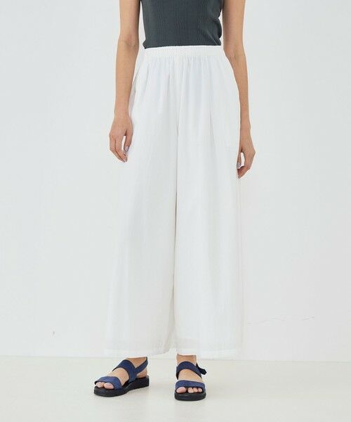 TOMORROWLAND / トゥモローランド その他パンツ | 【WEB先行予約】コットン イージーワイドパンツ | 詳細2