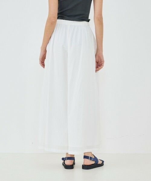 TOMORROWLAND / トゥモローランド その他パンツ | 【WEB先行予約】コットン イージーワイドパンツ | 詳細4