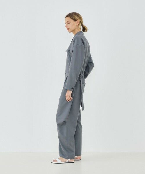 TOMORROWLAND / トゥモローランド サロペット・オールインワン | ウォッシャブルトロピカル ベルテッドジャンプスーツ | 詳細10