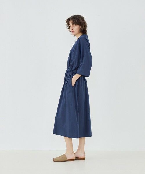 TOMORROWLAND / トゥモローランド ロング・マキシ丈ワンピース | 【WEB先行予約】コットン スキッパ—ワンピース | 詳細3