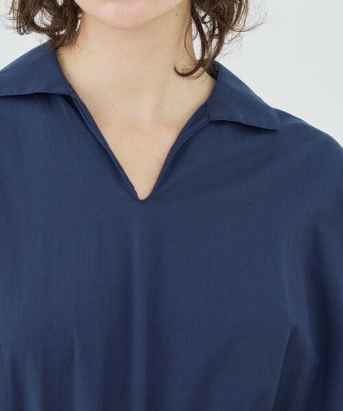 TOMORROWLAND / トゥモローランド ロング・マキシ丈ワンピース | 【WEB先行予約】コットン スキッパ—ワンピース | 詳細5