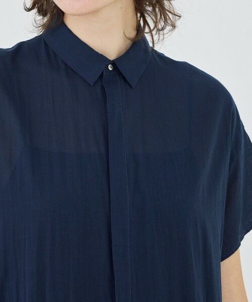 TOMORROWLAND / トゥモローランド ロング・マキシ丈ワンピース | 【WEB先行予約】インドコットン アシンメトリーヘムワンピース | 詳細4