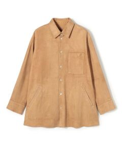 TOMORROWLAND / トゥモローランド レザーブルゾン・ジャケット | ダウニーラムスエード シャツブルゾン