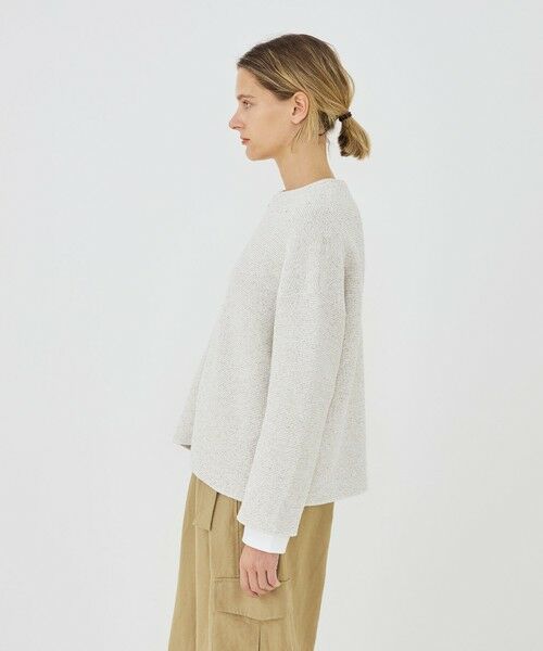 TOMORROWLAND / トゥモローランド ブルゾン | スプリングツイード ノーカラーブルゾン | 詳細3