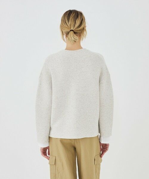 TOMORROWLAND / トゥモローランド ブルゾン | スプリングツイード ノーカラーブルゾン | 詳細4