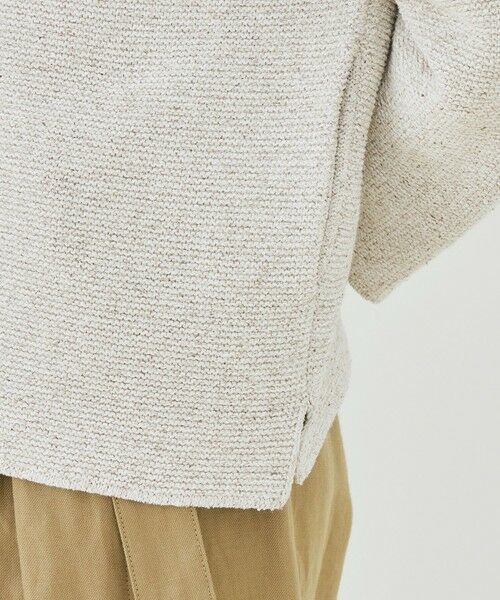 TOMORROWLAND / トゥモローランド ブルゾン | スプリングツイード ノーカラーブルゾン | 詳細9