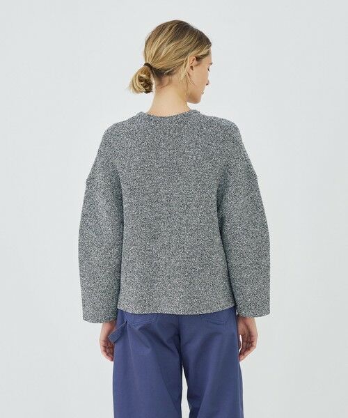 TOMORROWLAND / トゥモローランド ブルゾン | スプリングツイード ノーカラーブルゾン | 詳細4