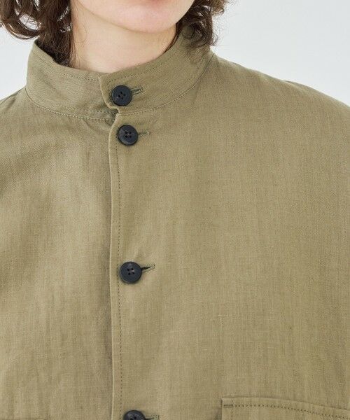 TOMORROWLAND / トゥモローランド ブルゾン | ダストリネン スタンドカラーブルゾン | 詳細6