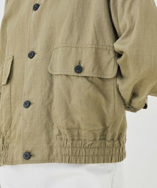 TOMORROWLAND / トゥモローランド ブルゾン | ダストリネン スタンドカラーブルゾン | 詳細9