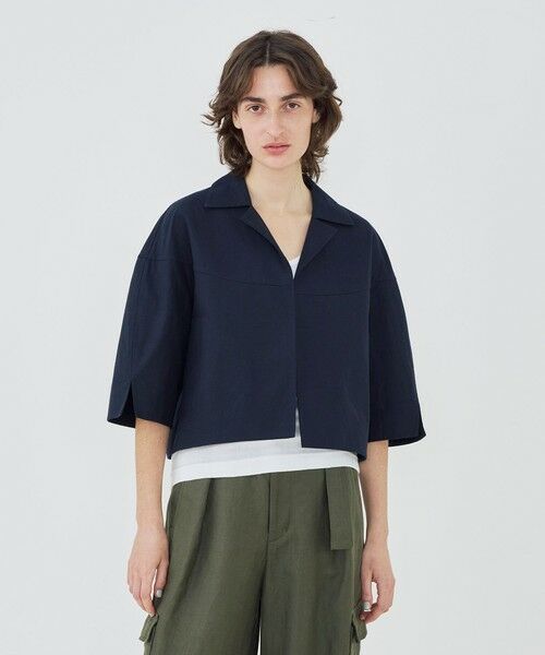 TOMORROWLAND / トゥモローランド その他アウター | コットンダブルフェイス ショートジャケット | 詳細2