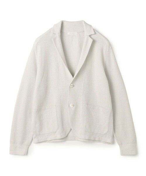 TOMORROWLAND / トゥモローランド カーディガン・ボレロ | ドライカノコ コンパクトジャケット（13 ライトグレー）