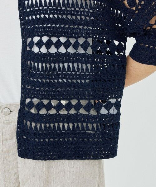 TOMORROWLAND / トゥモローランド カーディガン・ボレロ | 【WEB先行予約】コットンクロシェ カラーレスジャケット | 詳細8