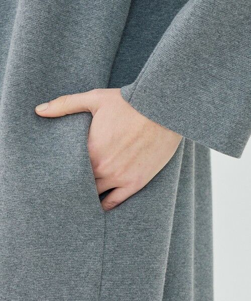 TOMORROWLAND / トゥモローランド その他アウター | ミラノリブ ノーカラーコート | 詳細8