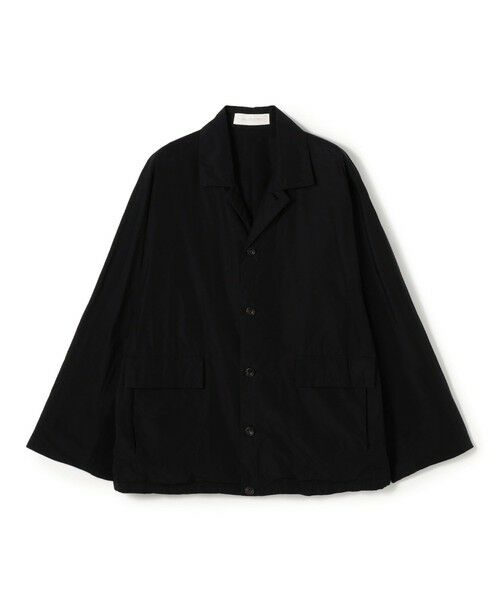 TOMORROWLAND / トゥモローランド ブルゾン | ラスティックウーブン ドルマンスリーブブルゾン(17 チャコールグレー)