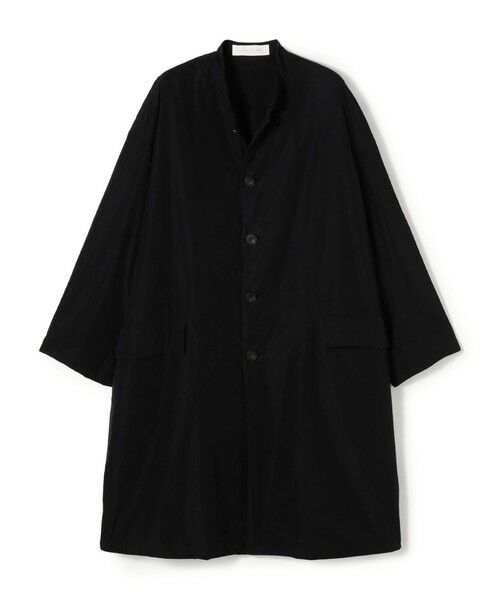 TOMORROWLAND / トゥモローランド その他アウター | ラスティックウーブン タイニーカラーワイドコート（17 チャコールグレー）