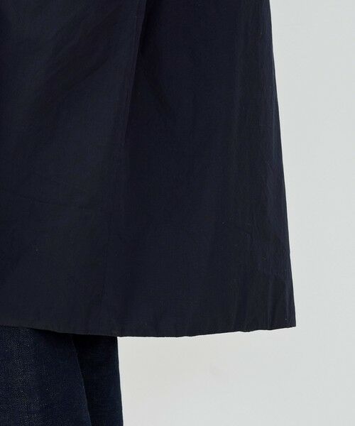 TOMORROWLAND / トゥモローランド その他アウター | ラスティックウーブン タイニーカラーワイドコート | 詳細9