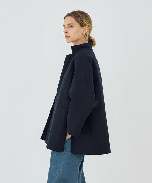 TOMORROWLAND / トゥモローランド その他アウター | コットンダブルフェイス フロントオープンショートコート | 詳細3