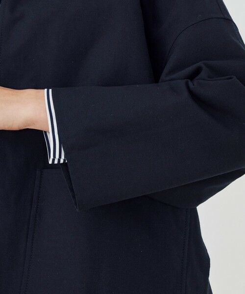 TOMORROWLAND / トゥモローランド その他アウター | コットンダブルフェイス フロントオープンショートコート | 詳細7