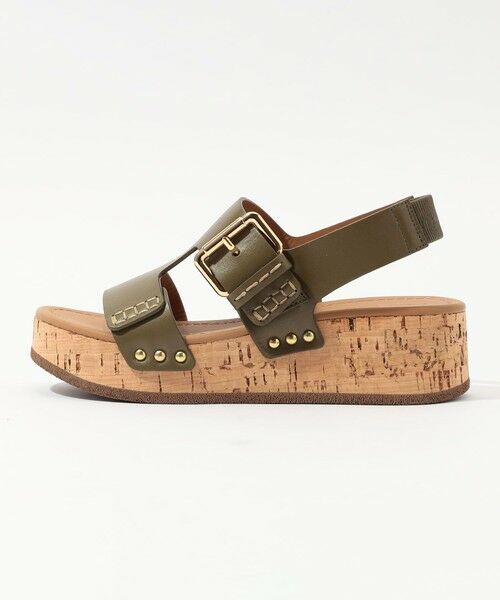 TOMORROWLAND / トゥモローランド サンダル | CLAIRE CHARLOTTE Sophie コルクソール バックストラップサンダル | 詳細2