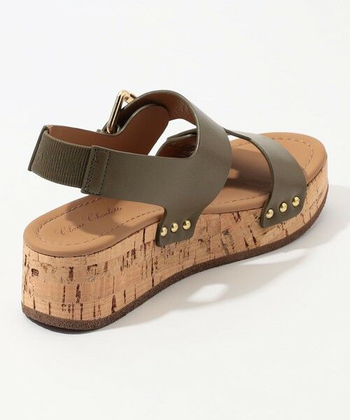 TOMORROWLAND / トゥモローランド サンダル | CLAIRE CHARLOTTE Sophie コルクソール バックストラップサンダル | 詳細4