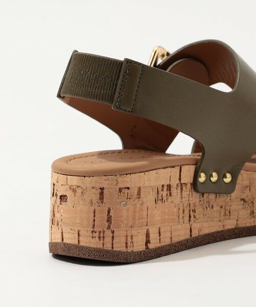 TOMORROWLAND / トゥモローランド サンダル | CLAIRE CHARLOTTE Sophie コルクソール バックストラップサンダル | 詳細6