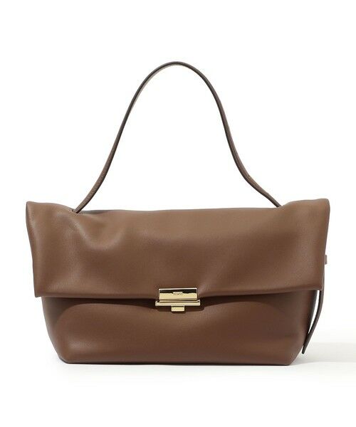 TOMORROWLAND / トゥモローランド ハンドバッグ | PUNTI. GRAFT-FLAP ワンハンドル ハンドバッグ（49 ダークブラウン）