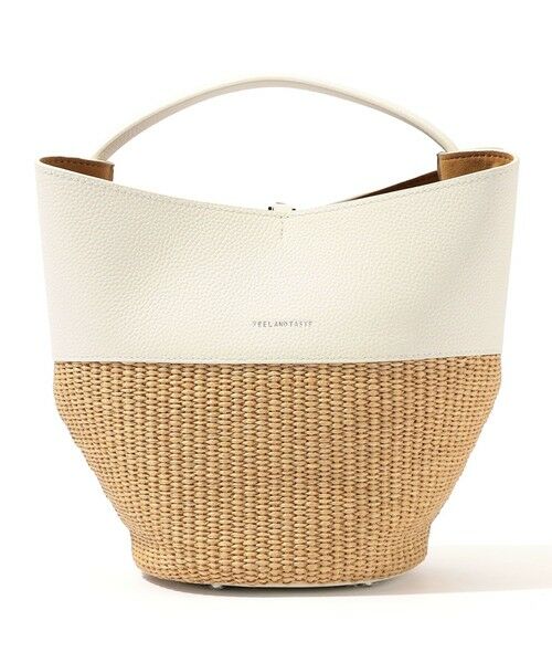 TOMORROWLAND / トゥモローランド かごバック | FEEL AND TASTE lily バスケットバッグ（12 ホワイト系）