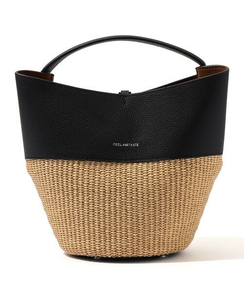 TOMORROWLAND / トゥモローランド かごバック | FEEL AND TASTE lily バスケットバッグ（18 ブラック系）