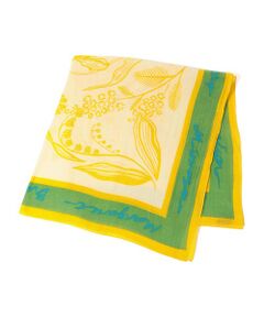 manipuri フローラ コットンシルクストール