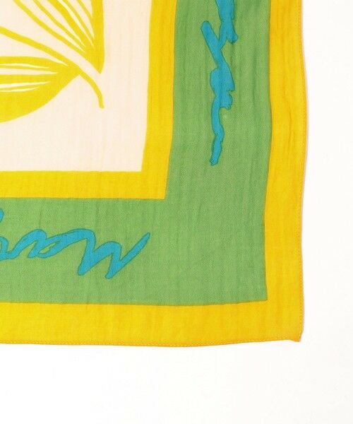 TOMORROWLAND / トゥモローランド バンダナ・スカーフ | manipuri フローラ コットンシルクストール | 詳細3