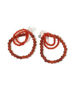 TOMORROWLAND / トゥモローランド ピアス・イヤリング | IRIS 47 ファビアナ レッドアゲート イヤリング