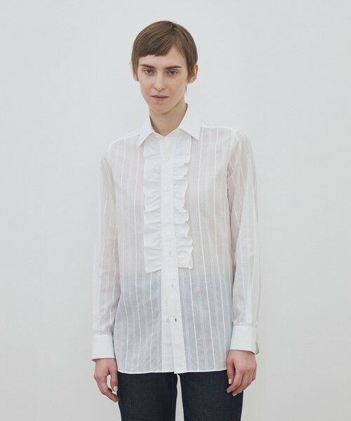 TOMORROWLAND / トゥモローランド シャツ・ブラウス | Sebline ラッフルシャツ | 詳細2