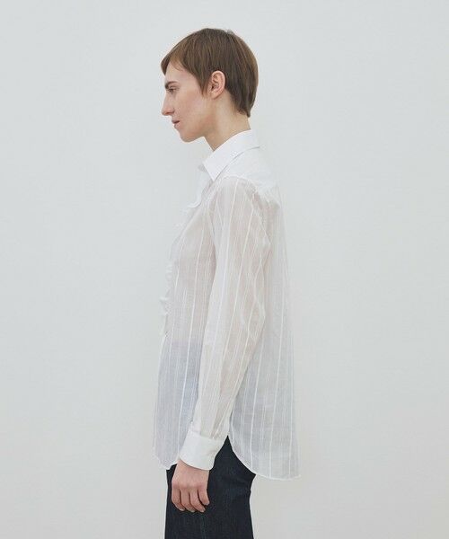 TOMORROWLAND / トゥモローランド シャツ・ブラウス | Sebline ラッフルシャツ | 詳細3