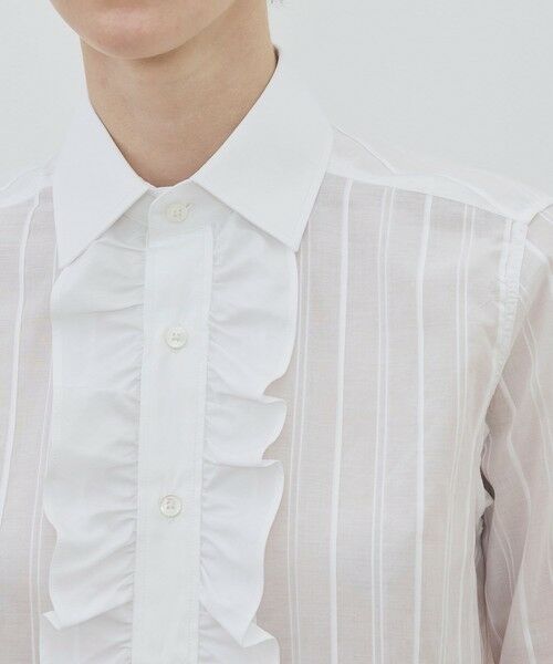 TOMORROWLAND / トゥモローランド シャツ・ブラウス | Sebline ラッフルシャツ | 詳細5