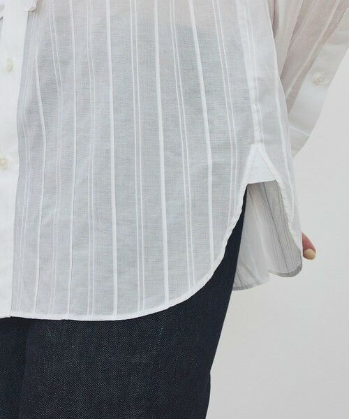 TOMORROWLAND / トゥモローランド シャツ・ブラウス | Sebline ラッフルシャツ | 詳細7