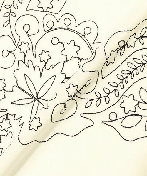 TOMORROWLAND / トゥモローランド バンダナ・スカーフ | ASAUCE MELER コットンシルクエンブロイダリー バンダナスカーフ | 詳細9